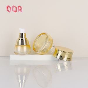 Ensemble de flacons en verre cosmétique, style classique, pour l'emballage des soins de la peau, flacon vide, pot pour les cheveux, parfum, huile, soin de la peau, crème pour les yeux, crème pour le visage - Product Image 2