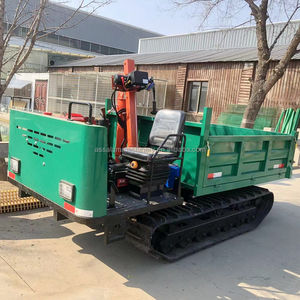 Mini tombereau sur chenilles 1700 kg pour routes boueuses et zones marécagées, chargeur frontal, chargeur de tracteur avec un moment de charge élevé - Product Image 6