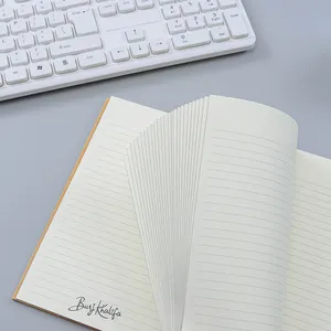 Office School Corporate Nature Spiral Bamboo Notebook Custom Printing Personalized Engraved Notebooks
