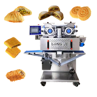 Machine de fabrication de gâteaux de lune entièrement automatique BNT-380, équipement commercial de production de maamoul et de gâteaux de lune fourrés