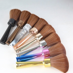 Brosse à cheveux en nylon pour marque privée, brosse de nettoyage pour salon de coiffure, brosse à raser pour barbier, brosse dépoussiérante à poils souples en nylon - Product Image 1