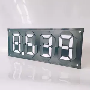 Petrol station automatic oil nozzles two digital display fuel display Magnetic Flip Digital Board for sales