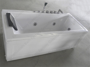 Bañera acrílica con <span class=keywords><strong>asas</strong></span> para <span class=keywords><strong>Spa</strong></span>, lujosa bañera de hidromasaje de 1500mm - Product Image 5