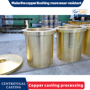 CuSn6Zn6Pb3 Arandela de almohadilla de cobre plana Sello Técnica de fundición centrífuga para materiales de sellado efectivos Categoría de producto Sellos - Product Image 2