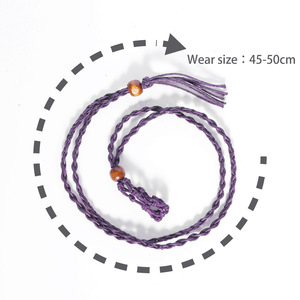 Speciale collana di corde ispirata alla gemma DND dadi D4/D6/D8/D10/D12/D20/D100 regali di novità per il giorno del papà e di Pasqua - Product Image 2