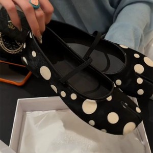 Zapatos Casuales Planos de Cuero Genuino Retro 2026, Minimalistas, con Punta Cuadrada, Versátiles y Cómodos para Mujer - Product Image 4