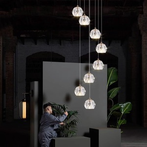 Luz de techo sensible LED regulable <span class=keywords><strong>RC</strong></span> para pasillo, sala de estar, Hotel, apartamento, Villa, pasillo, entrada, guardarropa, escaleras, balcón - Product Image 2