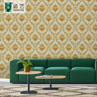 Catalogue de papiers peints en PDF, design de décoration intérieure, design carré pour café