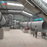 Secadora Rotatoria de Tambor de Alta Resistencia (Capacidad de 1-50 t/h, Calentamiento Multicombustible) para Reducción de Humedad en Fertilizantes, Secado Industrial