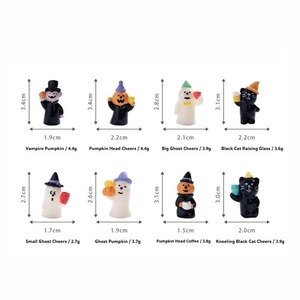 Micro paisaje Halloween <span class=keywords><strong>vampiro</strong></span> calabaza fantasma resurrección fantasma Festival Horror resina ornamento hogar Mesa ornamento - Product Image 6