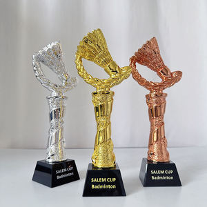 Trofeo Globo Deportivo Personalizado Oro Plata Bronce Resina Deportes Premio Trofeo - Product Image 2