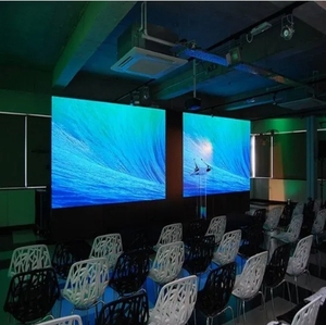 จอแสดงผล LED P2 วิดีโอวอลล์ในร่ม 3.2x4.8 ม. กรอบอะลูมิเนียม 3840x2160 ติดตั้งบนผนัง - Product Image 2