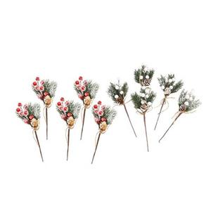 <b>Christmas</b> Decorations Artificial Berries Branches Floral <b>Picks</b> for Table Centerpiece - Product Image 1