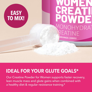 Bubuk Creatine kustom wanita untuk peningkatan pinggul-rasa & kemasan organik, suplemen kebugaran non-gmo & Keto - Product Image 3