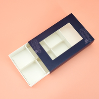 Caja de Alimentos Ecológica con Ventana de PET, Caja de Embalaje Impresa para Panadería