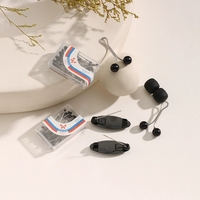 Clips à foulard en polyester avec strass, épingles de sûreté, accessoires de hijab musulman colorés, ensemble de broches tendance, foulards et châles traditionnels