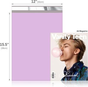 Huamaohengchun Poly <b>Bubble</b> Mailers 12x15.5Inch 50 Pcs Waterproof Eco-Friendly Recyclable Shipping Bags Strong Adhesive Heavy - Product Image 6