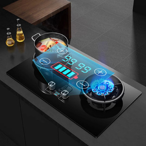 เตาแก๊สแบบพลิกได้ รุ่น <span class=keywords><strong>Magic</strong></span> Dish <span class=keywords><strong>Stove</strong></span> หน้ากระจก ใช้แบตเตอรี่ 2 หัวเตา - Product Image 4