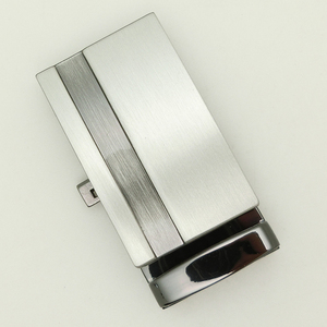 30mm Zinklegierung Einhand-Automatik-Gürtelschnalle - Nickelfrei, Ratschenschnalle mit Gummi, OEM/ODM Verfügbar, Neutraler Stil DK-1805-30 - Product Image 6
