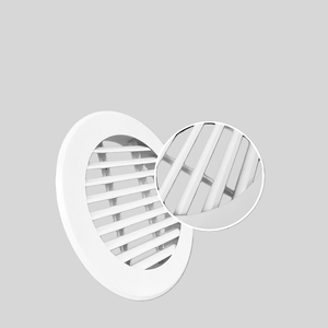Motif décoratif de haute qualité Couvertures d'aération en métal Grille de ventilation Grille de registre d'air de sol Grilles de ventilation d'air rondes - Product Image 5