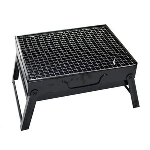 * OUTLET * BBQ carbone da tavolo a carbone Barbecue 35x27x20cm ferro nero-casa e giardino/articoli per la casa - Product Image 1