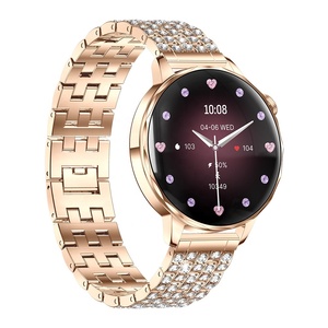 Reloj Inteligente I220 para Mujer, Lujoso, 1.27 Pulgadas, BT 5.3, Monitor de Sueño, Carátulas Personalizables, Batería de 300 mAh, Compatible con IOS y Android - Product Image 2