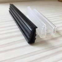 Joint de bain en caoutchouc PVC/EVA transparent, insonorisant, anti-bruit, étanche, extrudé, personnalisable, certifié JINSU REACH, 6/8 mm