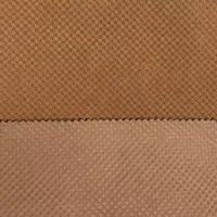 Tissu de veste en cuir synthétique imperméable extensible dans les deux sens, finition PU, texture premium, couleur unie, sans PFAS