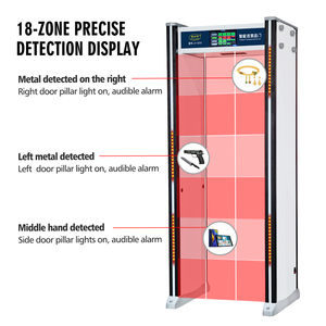 Portique détecteur de métaux intelligent à 3 modes pour la détection de contrabandes, de téléphones portables et de tous les métaux - Product Image 2