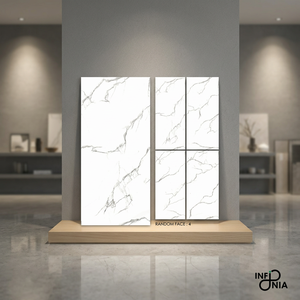 Azulejos de Porcelana de Alto Brillo para Paredes y Pisos, 600x1200mm, Diseño Cerámico Moderno para Interiores de Baños - Product Image 1