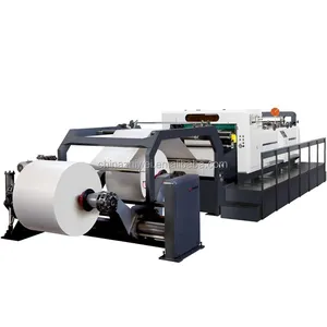 Hochgeschwindigkeits-Zigarettenmaschine 2 Rollen Riesenrolle zu Blatt automatische Papier-Überzug-Zigaretten-Schneidemaschine Schneider