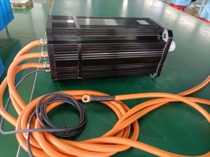 มอเตอร์ Sihengmotor 4 โพล 180 มม. 48 นิวตันเมตร 7.5 กิโลวัตต์ 72 โวลต์กระแสตรง มอเตอร์ไร้แปรงถ่านแม่เหล็ก BLDC พร้อมไดรเวอร์ ตัวเข้ารหัส 17 บิต สำหรับบ้านอัจฉริยะ แบบมีหน้าแปลน - Product Image 3