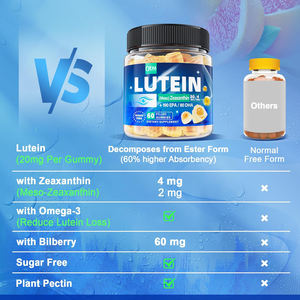 อาหารเสริมบำรุงสุขภาพดวงตาดวงตาลูทีนซีแซนทีนปราศจากน้ำตาลตามีวิตามินสำหรับตาตาตาตาตาตาตาตาตาตาตาตาตาตาตาตาตาตาตาตาอีพีเอชโกจิเบอร์รี่ - Product Image 6