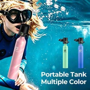 Nouvelle Arrivée 2026 GOYOJO Mini Bouteille de Plongée 0.5L Portable, Réservoir d'Oxygène de Plongée 3000 PSI Rechargeable, Kit de Respiration 6 à 10 Minutes - Product Image 3