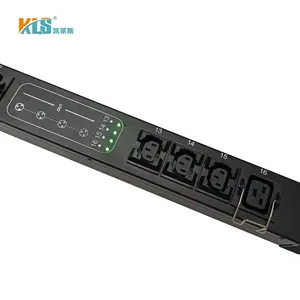 1Phase pdu 250V 32A C19 2M Netz kabel und Monitor Fernbedienung Meter Rack 63a Smart PDU für Rechen zentrum