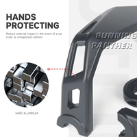 Kit de protection de guidon en aluminium neuf pour moto tout-terrain et de route Can-Am Ryker 600 900 Sport Rally tous modèles