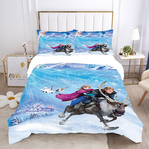 Mùa đông câu chuyện cổ tích kỹ thuật số in 3-mảnh trẻ em bedding Set - Product Image 5
