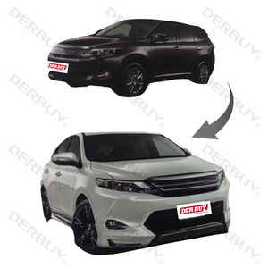 Kit de carrocería de alta calidad To yo ta Harrier 2014-2017 Up <span class=keywords><strong>Garde</strong></span> incluye faldas laterales delanteras y traseras parachoques de coche - Product Image 4