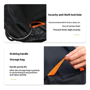 Funda Protectora para Coche y Motocicleta de Tela Oxford 210D Gruesa, Impermeable, con Hebillas Antirrobo Integradas, <span class=keywords><strong>1</strong></span> Año de Garantía para Uso en Exteriores - Product Image 4