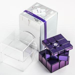 ลูกบาศก์แม่เหล็ก <span class=keywords><strong>GAN</strong></span> <span class=keywords><strong>Mirror</strong></span> M 3x3 สีม่วง 3x3x3 ระดับมืออาชีพ สำหรับการแข่งขัน ติดสติกเกอร์ UV ของเล่นเด็ก ลูกบาศก์พิเศษ - Product Image 2