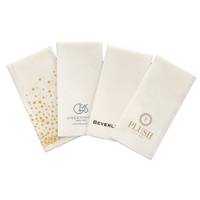 Essuie-mains de salle de bain jetables Serviettes de table en papier Airlaid