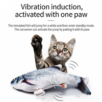 Jouet Électrique en Peluche pour Chats et Chiens - Anti-Morsure, Rechargeable par USB, Jouet à Mâcher et à Démêler en Mouvement avec Baguette