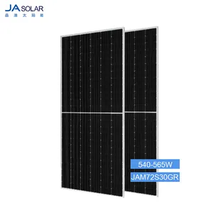 उच्च दक्षता जा सौर पैनल 550w जा सौर मंडल सौर पैनल सौर पैनल पीवी मॉड्यूल