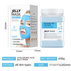 Hyaluronic Acid Soft Mask Powder In Powder Jar With Mask Bowl And Brush Set For DIY Jelly Mask Powder - Product Image 6