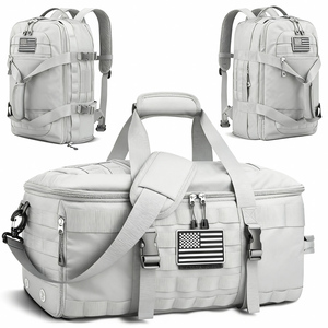 Mochila Táctica de Viaje con Compartimento para Zapatos, Bolsa Deportiva de Gimnasio 3 en 1, Gran Capacidad, Multifuncional, Impermeable - Product Image 2