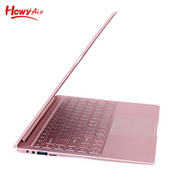 Ordinateur portable rose 14 pouces, 16 Go + 1 To, 1920x1200, Celeron N5095, Windows 10/11, vente en gros