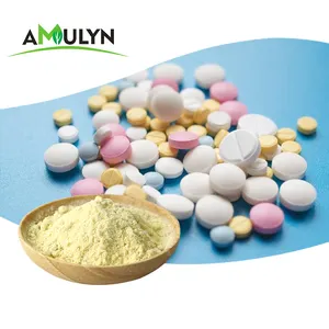 AMULYN Granulés de lécithine de soja de qualité alimentaire Extrait de soja sans OGM Poudre de lécithine de soja 95%