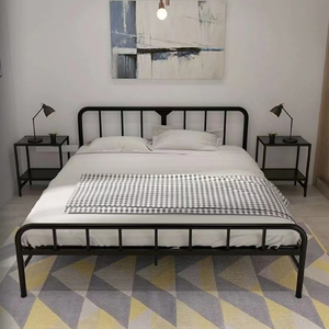 <span class=keywords><strong>Lit</strong></span> pliant temporaire blanc en <span class=keywords><strong>fer</strong></span> forgé pour la pause déjeuner, idéal pour hôtels, écoles, appartements – Tailles réglables de 80 cm à 1,5 mètre - Product Image 2