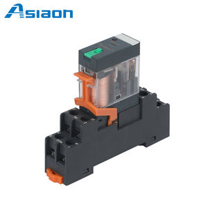 Relais miniatures Asiaon AS14F-LS 2Z 8 broches 8A/12A 3-110VDC 6-230VAC / Certifié CE, étanche, à pattes larges pour usage général, vente chaude - Product Image 6