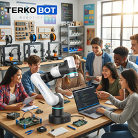 Brazo Robótico Humanoide Magician E6, Cobot de Escritorio de 6 Ejes, Repetibilidad de 0.1 mm, Robot de Precisión para Ensamblaje Electrónico 3C, Recogida y Colocación